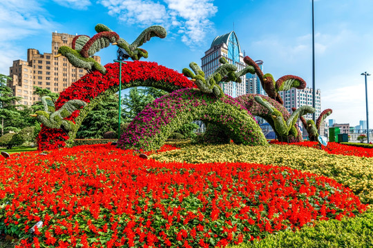 花坛景观造型