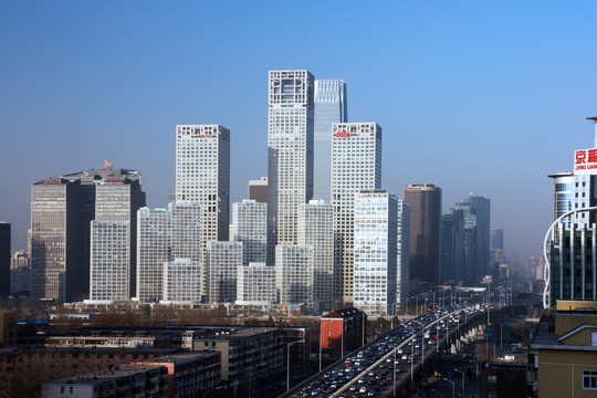 北京国贸城市建筑风光