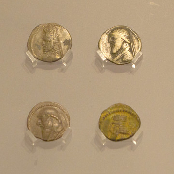 安息帝国 米特里达梯二世 钱币