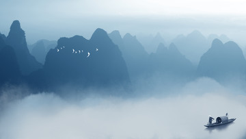 水墨山水