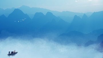 水墨山水