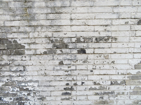 斑驳的旧墙