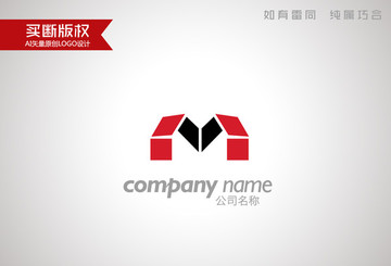 M字母標志