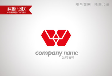 W字母标志