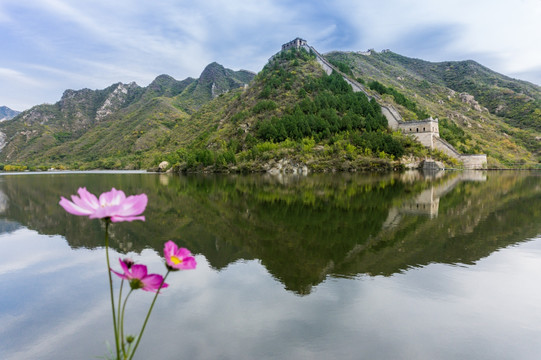 黄花城水长城的风光