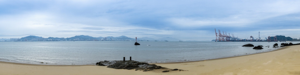 厦门鼓浪屿海边风景