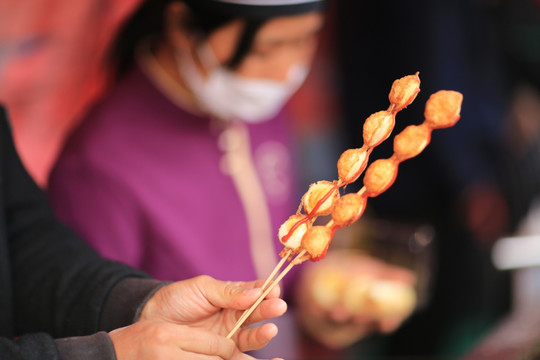 鹌鹑蛋仔 美食 三鲜