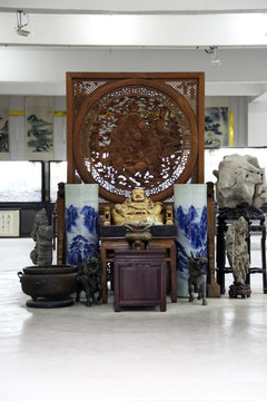 古代屏風(fēng) 家具擺件