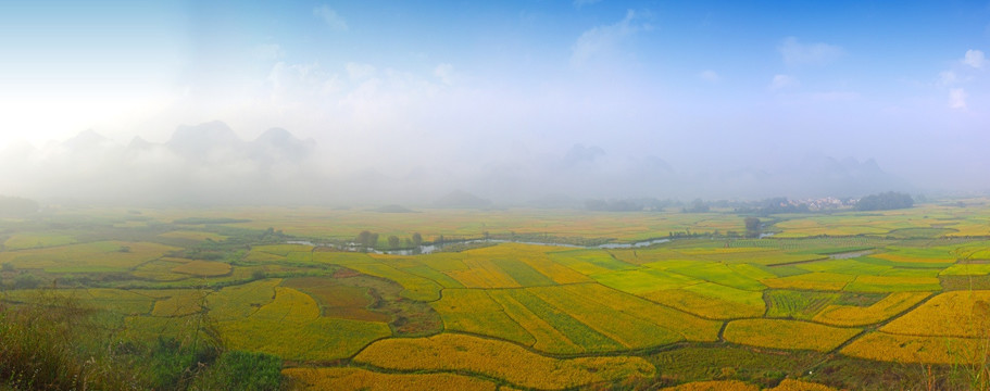 田园风景画