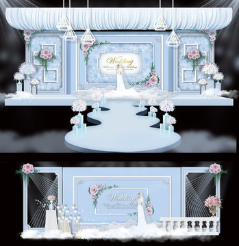 高端婚禮 藍色婚禮 海洋婚禮