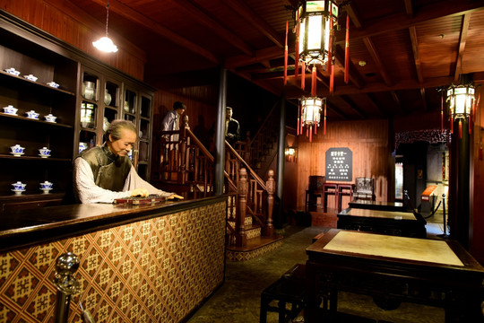 老上海茶馆