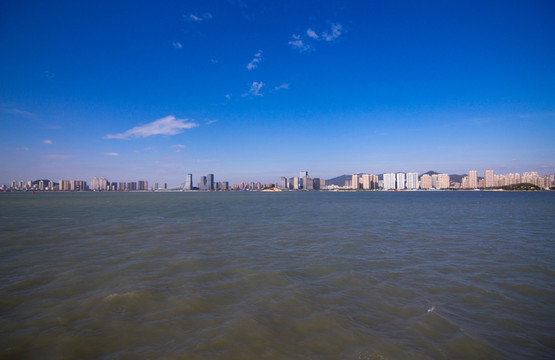 厦门风光 鼓浪屿 海边建筑