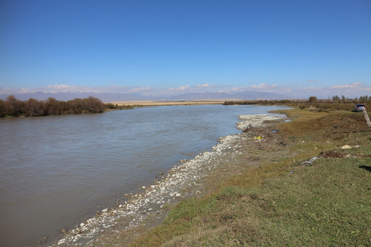 河水河岸