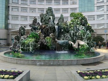假山效果圖