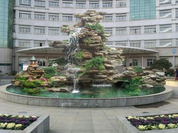 假山水系效果圖