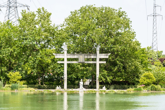 珍珠泉风景区水景