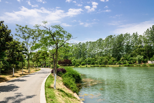 珍珠泉风景区水景