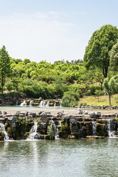 珍珠泉风景区水景