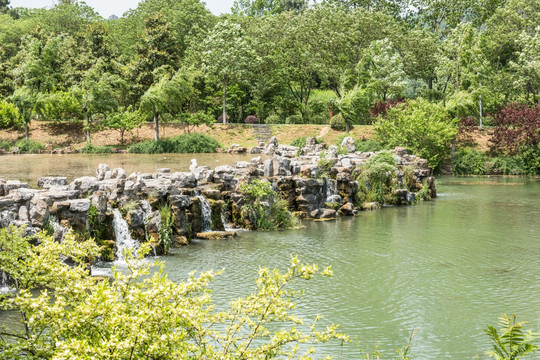 珍珠泉风景区水景