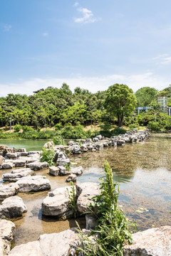 珍珠泉风景区水景