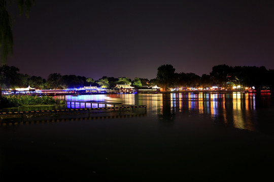 什刹海夜景