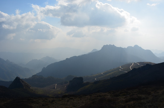 高山白云