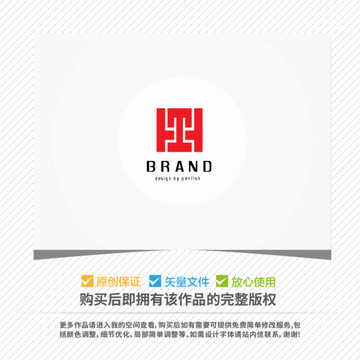 字母HT組合行業(yè)通用LOGO