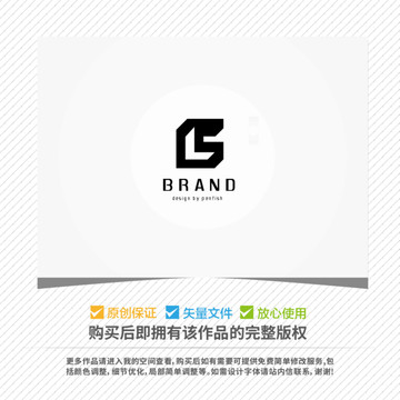 字母LC組合LOGO設(shè)計(jì)