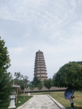 法门寺宝塔