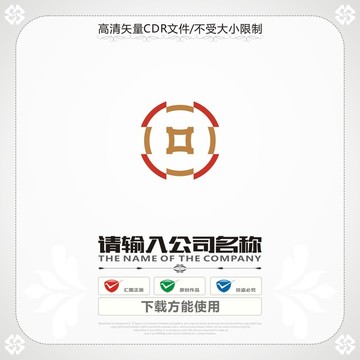 創(chuàng)意錢(qián)幣商標(biāo)
