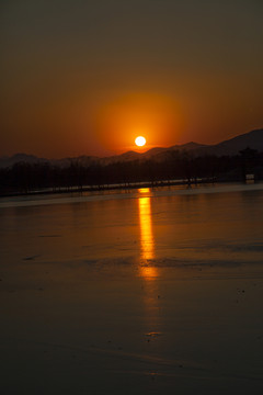 颐和园 夕阳1