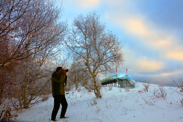 丰宁坝上雪原