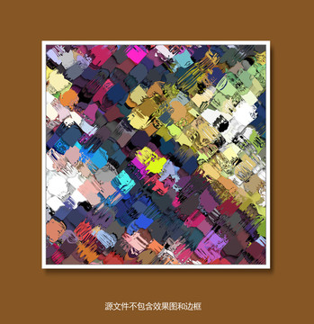 抽象油畫