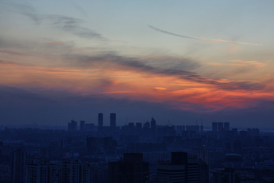 南京河西新城夜景