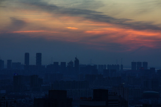 南京河西新城夜景