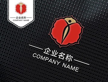 花 花瓣 苗條 女人 標志設