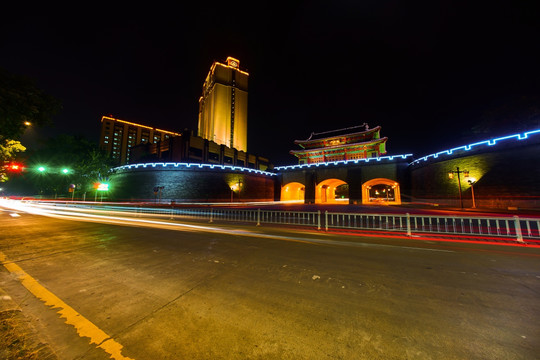 惠州朝京门夜景