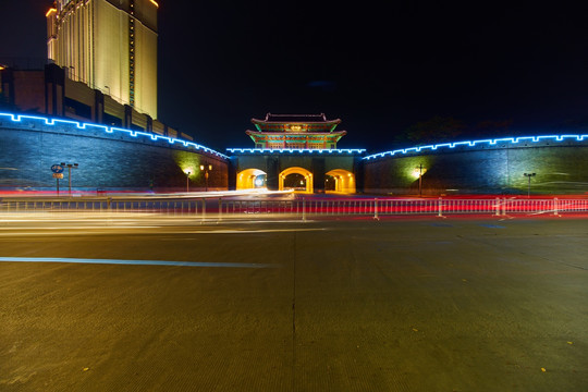 惠州朝京门夜景