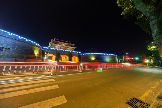 惠州朝京门夜景