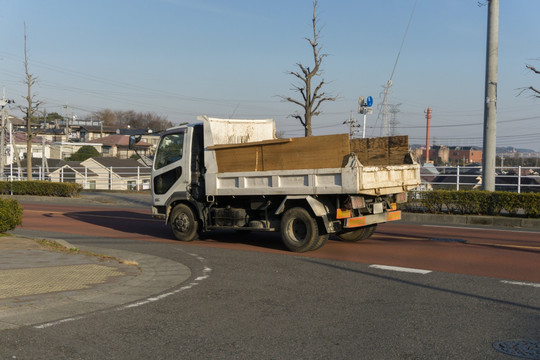 翻斗车 自动卸货卡车