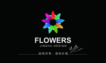 花標(biāo)志設(shè)計(jì)