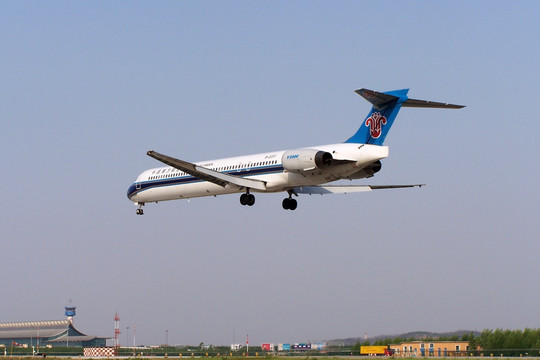 飞机 麦道 中国南方航空