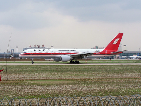 飞机 民航 上海航空