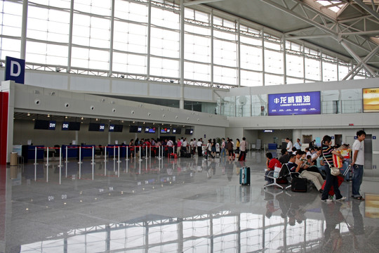 天津机场 航站楼 候机楼