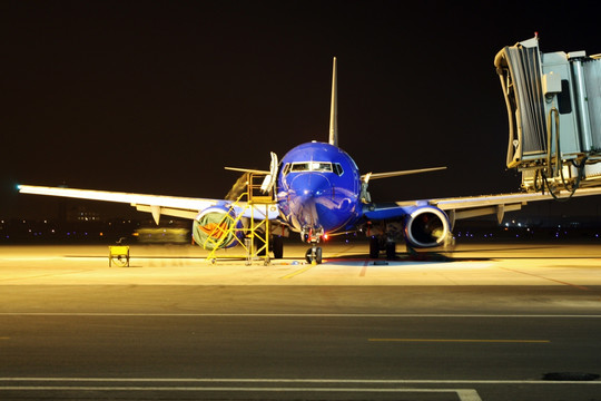 中国国际航空 奥运彩绘 飞机