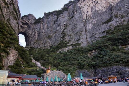 天门山风光