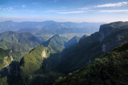 天门山风光