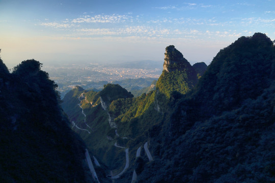 天门山风光