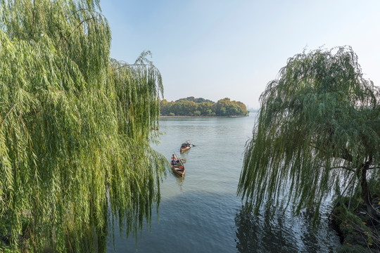 杭州西湖风光