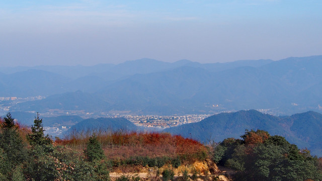 宁波余姚四明山风光